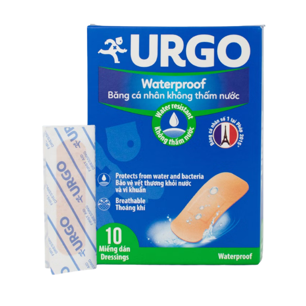 băng cá nhân Urgo Waterproof