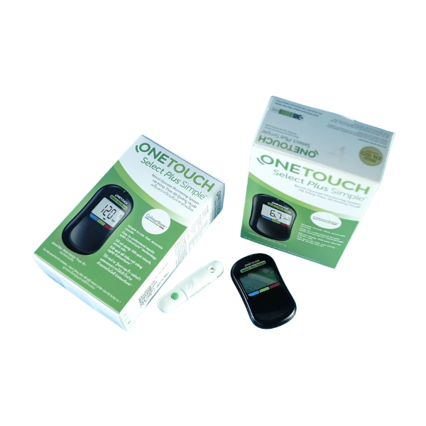 combo máy đo đường huyết và que Onetouch Select Plus Simple