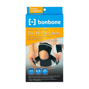Đai cố định đầu gối Bonbone Thin PF Cross Belts free size