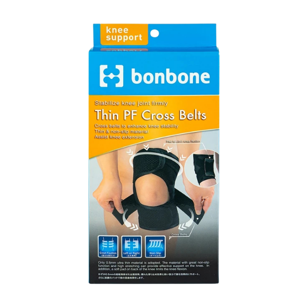 Đai cố định đầu gối Bonbone Thin Pf Cross Belt