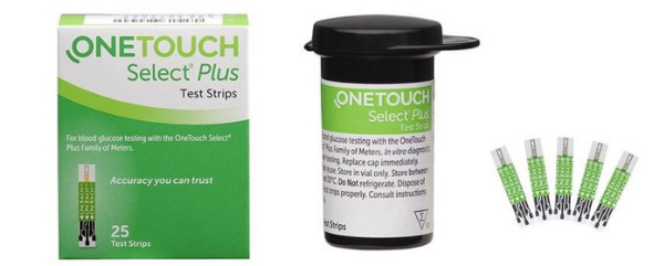 hộp que thử đường huyết Onetouch Select Plus