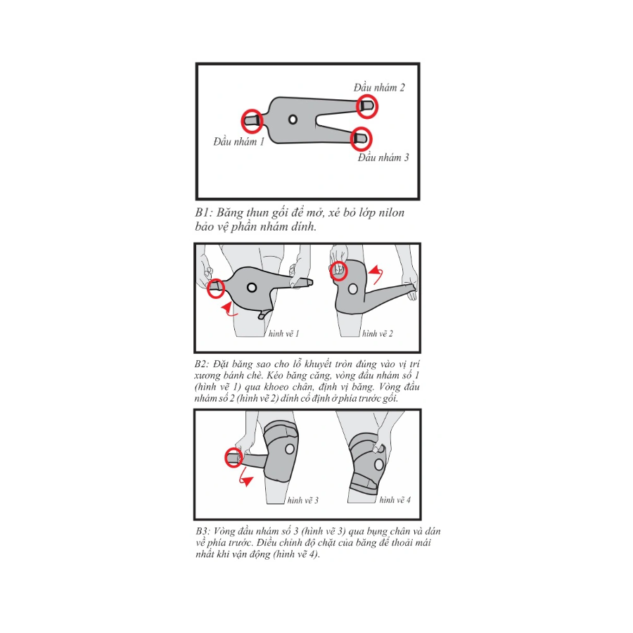 Hướng dẫn dùng băng thun gối Orbe H1