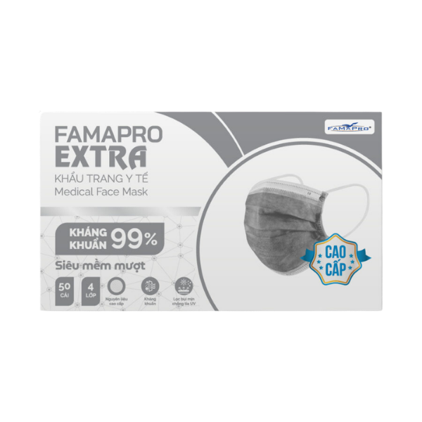 Khẩu trang y tế 4 lớp Famapro Extra