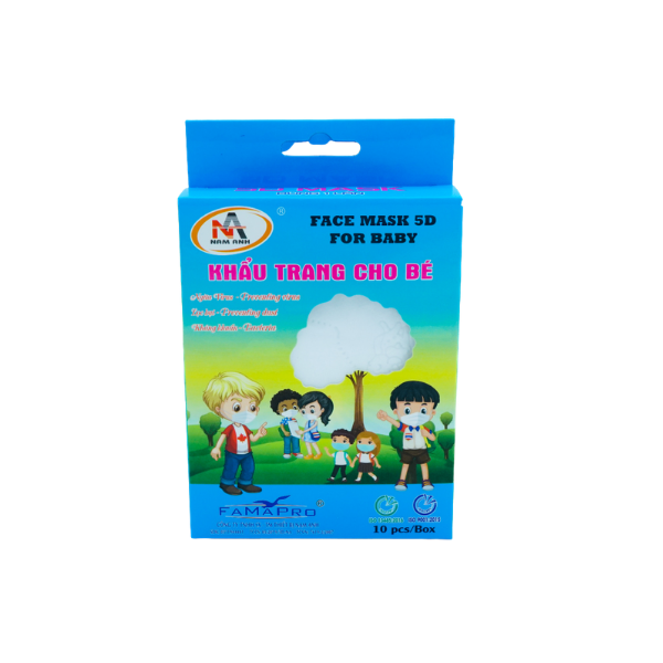 Khẩu trang y tế trẻ em 5D Famapro