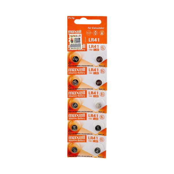 Pin Alkaline Maxell Lr41