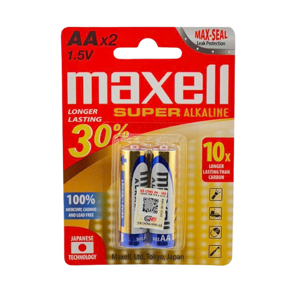 Pin Super Alkaline Maxell Aa Lr6 Gd